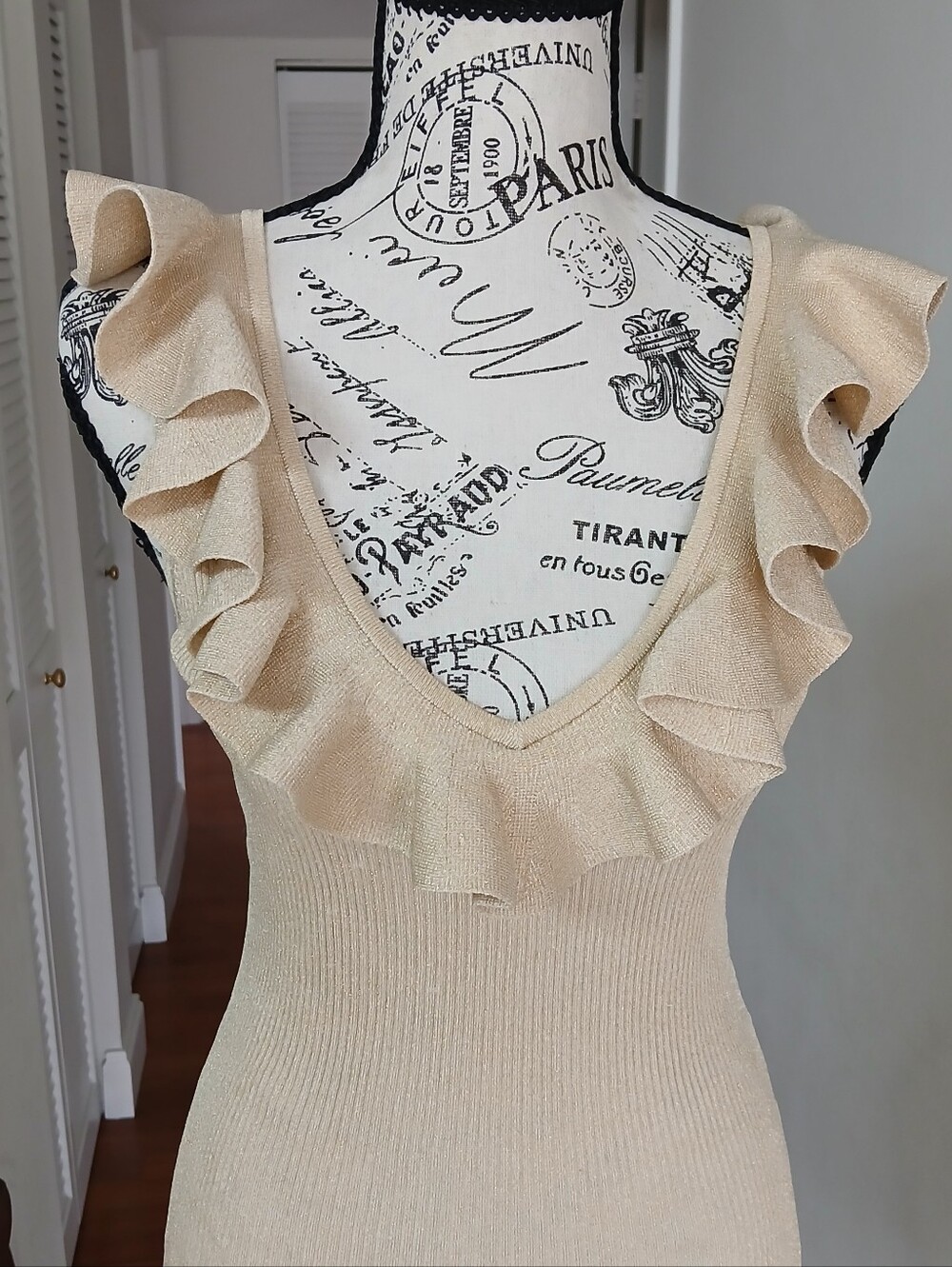 ZIMMERMANN INDRA METALLIC FRILL TOP - Picture 6 of 11